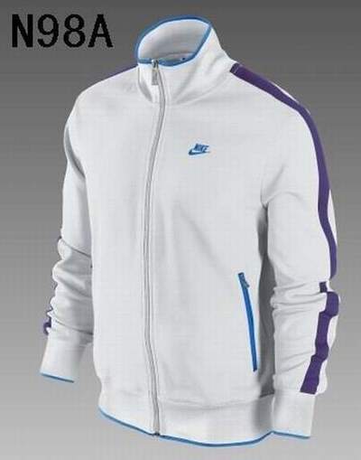 veste nike blanche